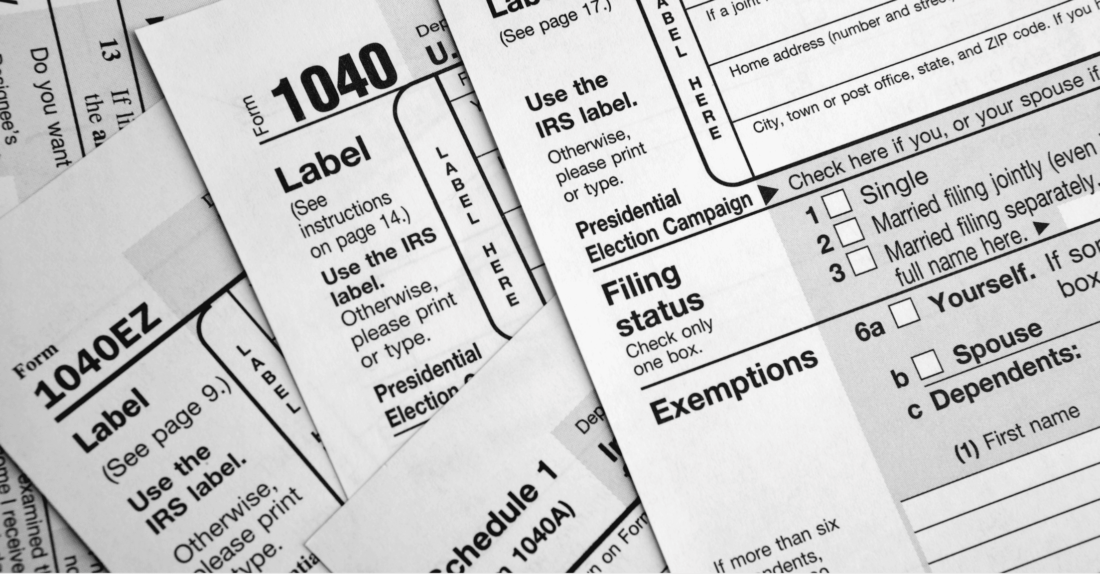 1040 tax forms